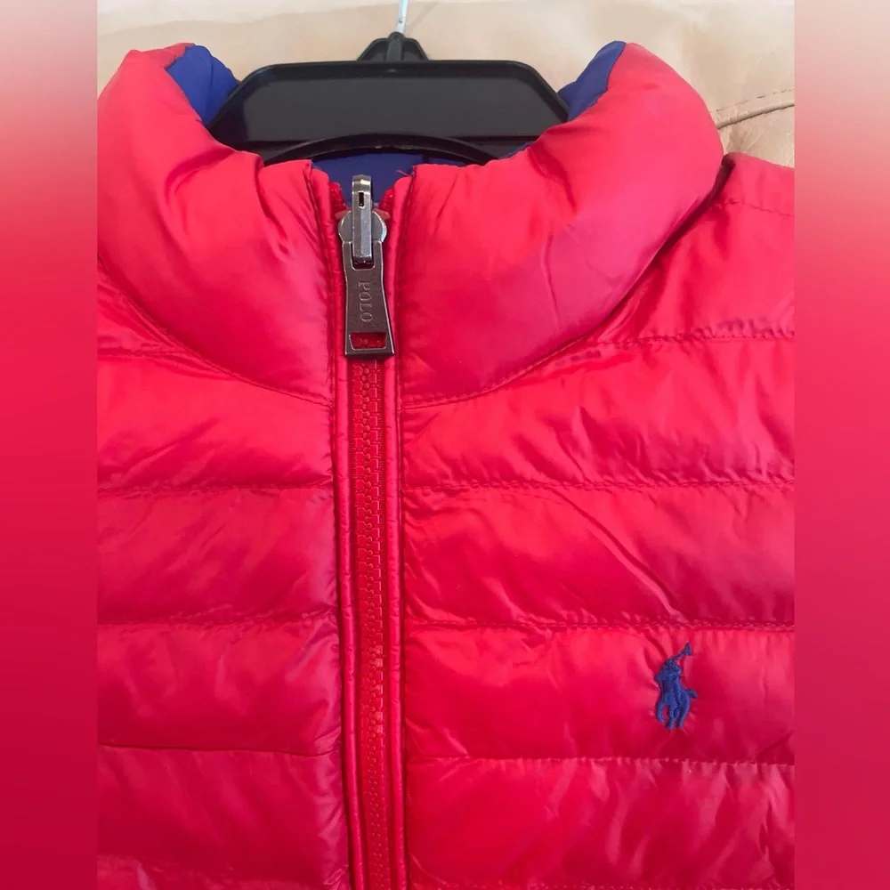 BrandNew polo by Ralph Lauren Reversible terra puffer jacket size 6 - Picture 4 of 13